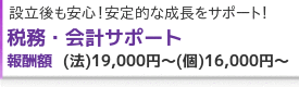 税務・会計サポート